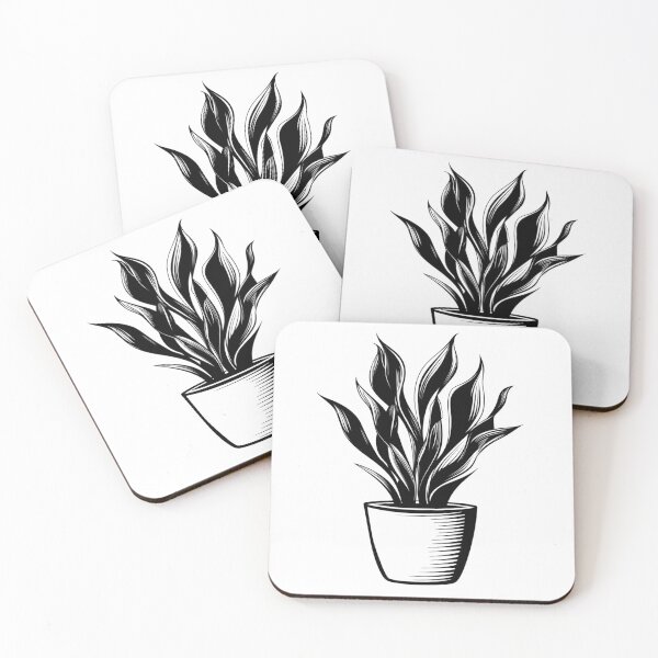 Item preview, Snake Plant Art Print | Minimalist Plant Print designed and sold by Artania21.