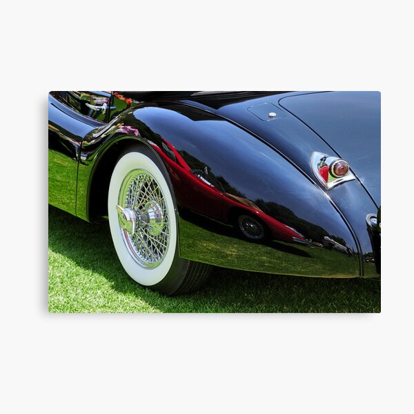 Classic Car Reflection Canvas Print