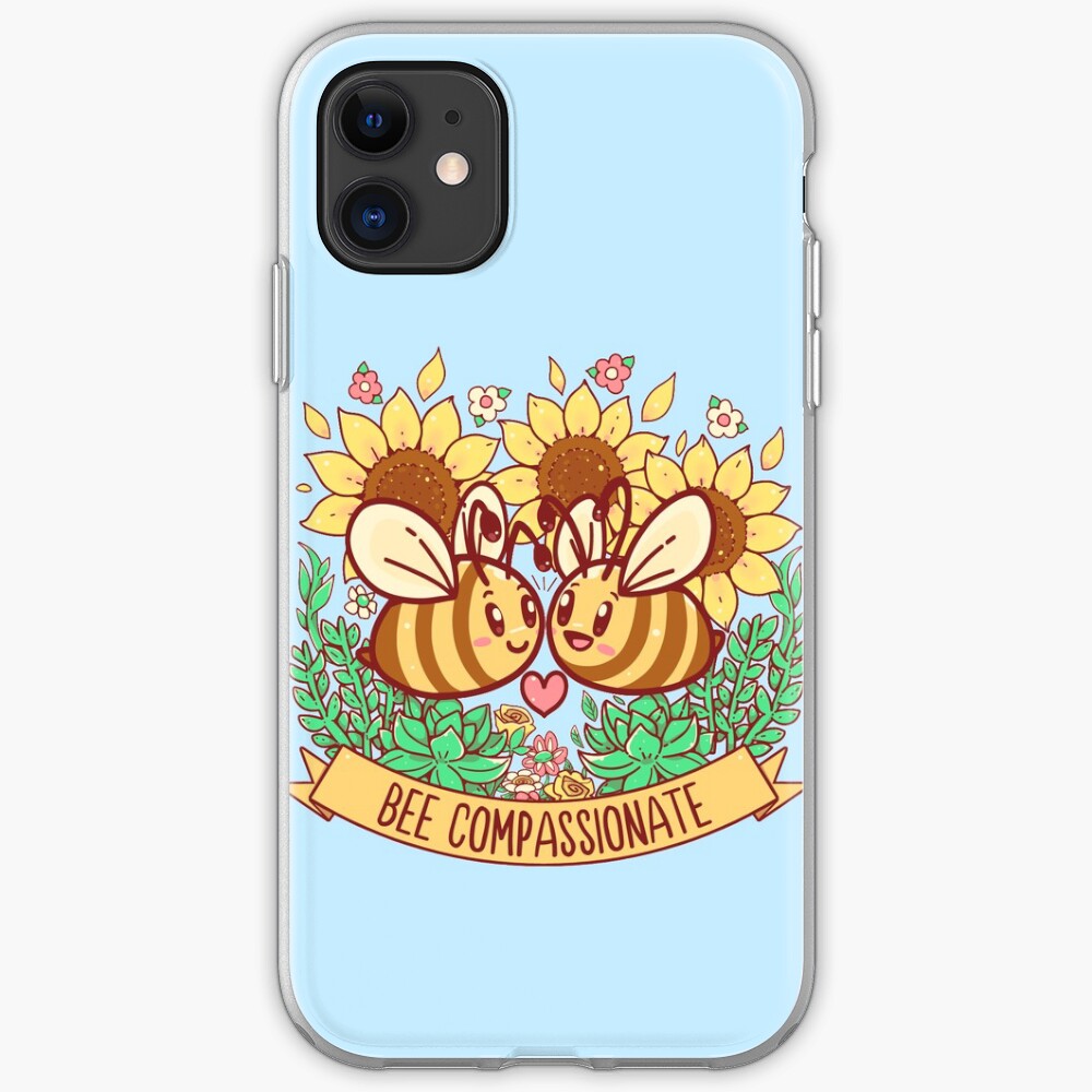 Bee Compassionate - Save the Bees iPhone Case & Cover