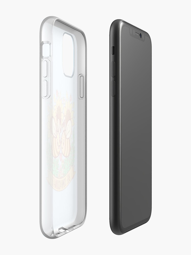 Alternate view of Bee Compassionate - Save the Bees iPhone Case & Cover