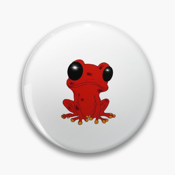 Item preview, Psychedelic Red Frog designed and sold by Ratoniahardy.