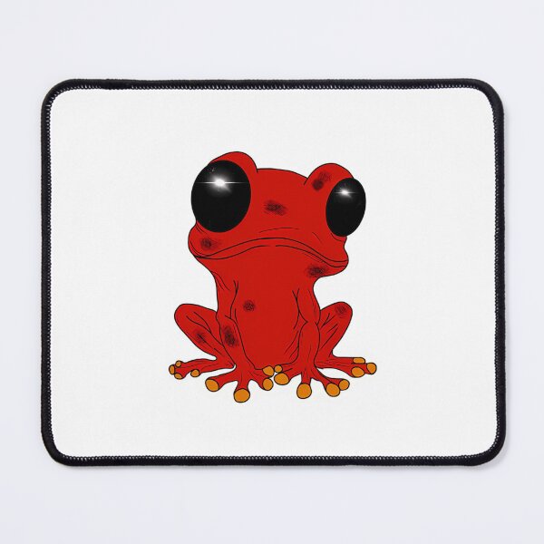 Item preview, Psychedelic Red Frog designed and sold by Ratoniahardy.