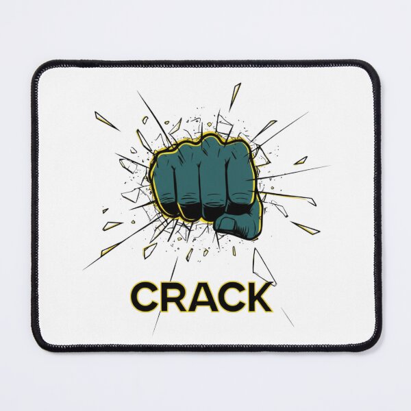 Item preview, Crack! Power Punch Comic Design designed and sold by Kavya Art.