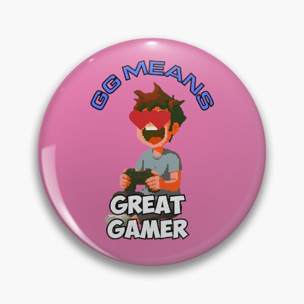 Item preview, GG Means Great Gamer designed and sold by RonPaulHappyGamer.