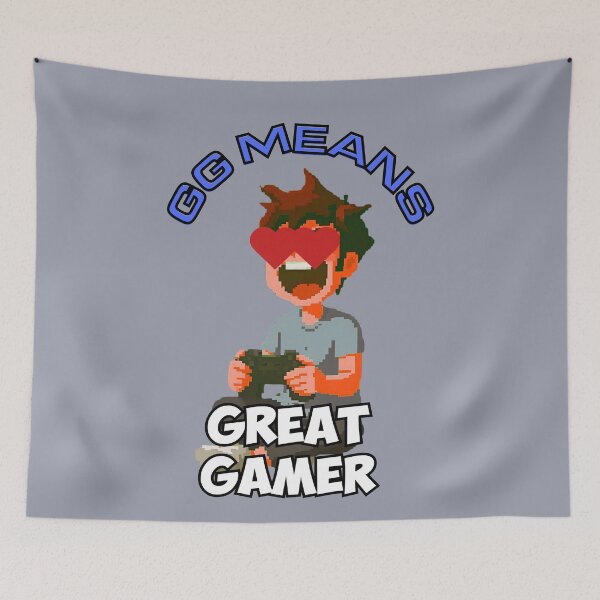Item preview, GG Means Great Gamer designed and sold by RonPaulHappyGamer.