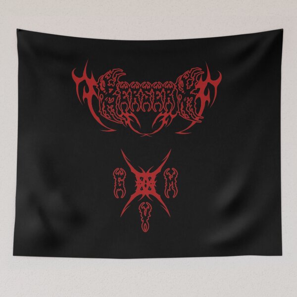 Item preview, BERSERK GYM | Demonic Power Metal Streetwear Fitness Design - Black and Red Logo designed and sold by Gary-Shop.