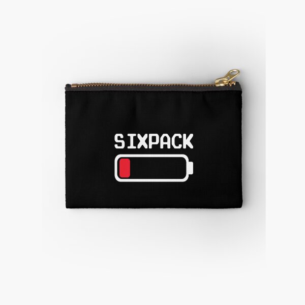 Item preview, Sixpack Design – Funny outfit with low battery indicator designed and sold by RetroMaritalArt.