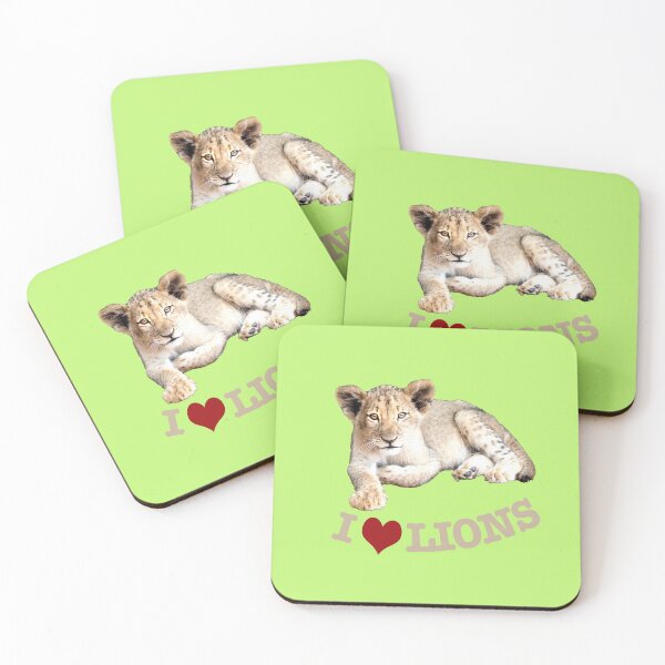 Item preview, I love lions designed and sold by Katja LebenFreude.