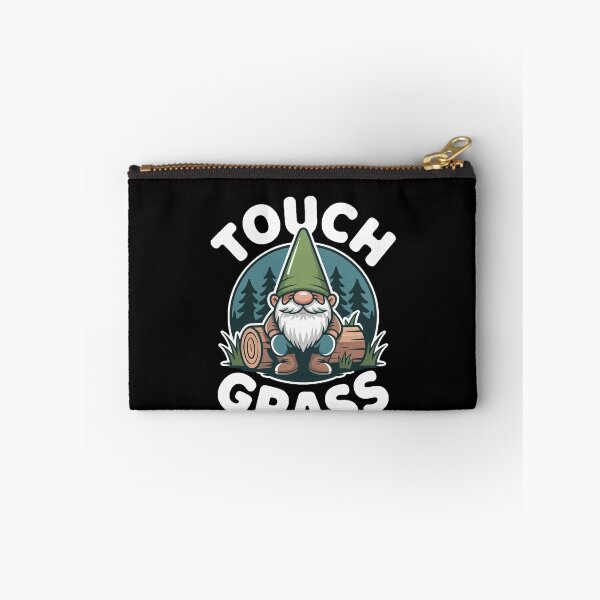 Item preview, Gen Z Slang Gnome Touch Grass Funny Christmas Meme designed and sold by elderberry.