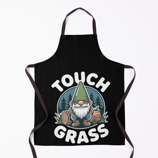 Item preview, Gen Z Slang Gnome Touch Grass Funny Christmas Meme designed and sold by elderberry.
