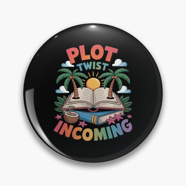 Artikelvorschau, Books - Plot Twist Incoming entworfen und verkauft von Idarmotar.