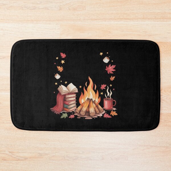 Item preview, Books Blankets and Bonfires, Cozy Season, Autumn Campfire designed and sold by Idarmotar.