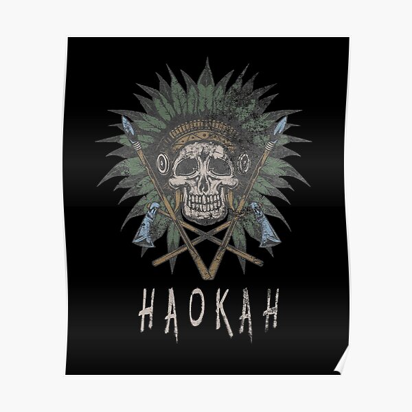 Haokah Native American Heyoka Empath Sacred Clown Empathy Poster