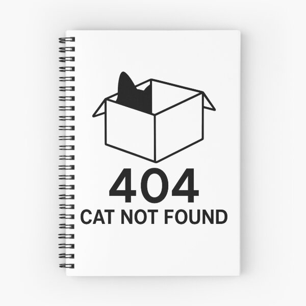 Item preview, 404 Cat Not Found - Black Cat designed and sold by CraftedHome.