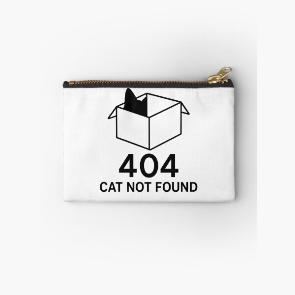 Item preview, 404 Cat Not Found - Black Cat designed and sold by CraftedHome.