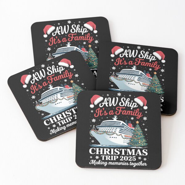 Item preview, Aw Ship Its A Family Christmas Trip - 2025 designed and sold by TyraYoung.
