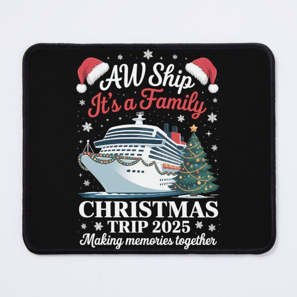 Item preview, Aw Ship Its A Family Christmas Trip - 2025 designed and sold by TyraYoung.