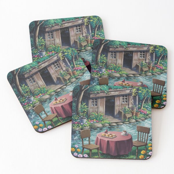 Item preview, A cafe on the riverbank designed and sold by Thecloud5.