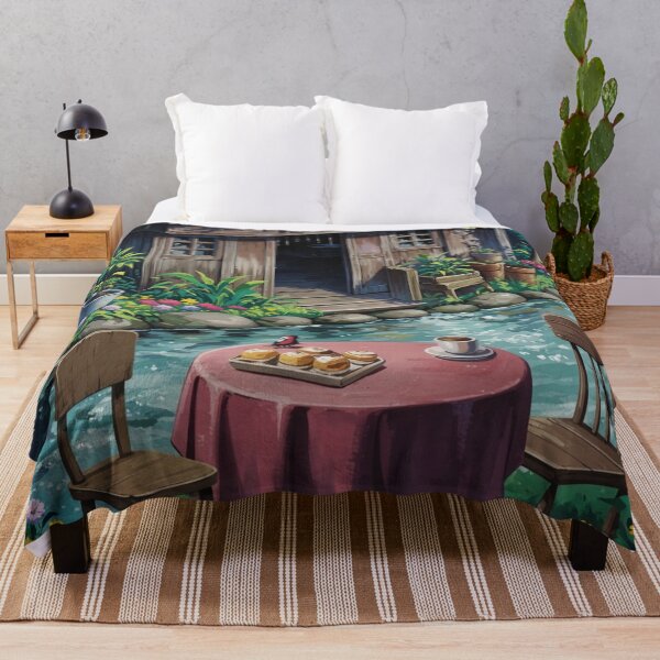 Item preview, A cafe on the riverbank designed and sold by Thecloud5.