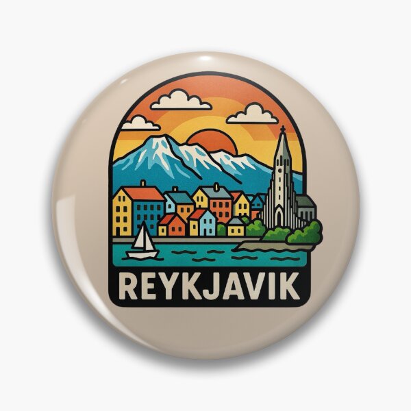 Item preview, Reykjavik, Iceland designed and sold by Myra365Art.