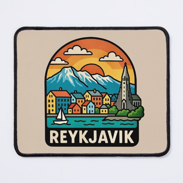 Item preview, Reykjavik, Iceland designed and sold by Myra365Art.
