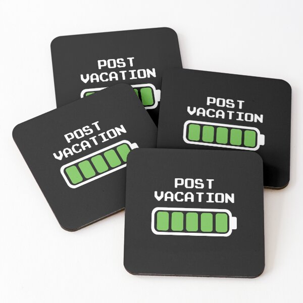 Item preview, Post Vacation Design – Full Battery Indicator designed and sold by RetroMaritalArt.
