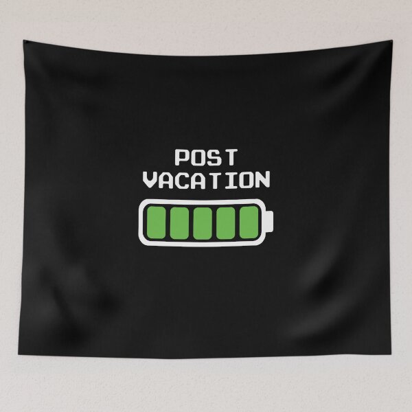 Item preview, Post Vacation Design – Full Battery Indicator designed and sold by RetroMaritalArt.