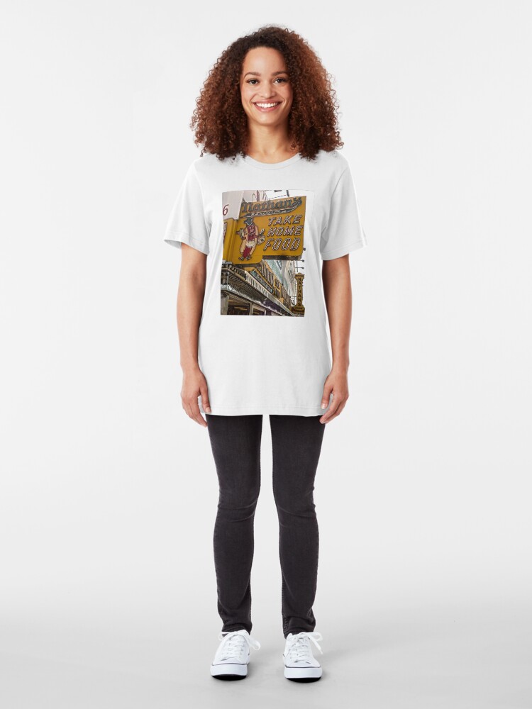 nathans hotdogs shirt