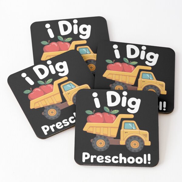 Item preview, Back to School Shirt I Dig Preschool Dump Truck Boys Girls designed and sold by TyraYoung.