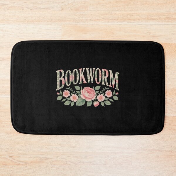 Artikelvorschau, Bookworm Literary Floral Pattern Illustration entworfen und verkauft von Idarmotar.