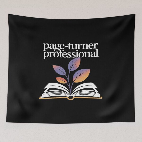 Artikelvorschau, Bookworm Page-Turner Professional Sunset Graphic entworfen und verkauft von Idarmotar.