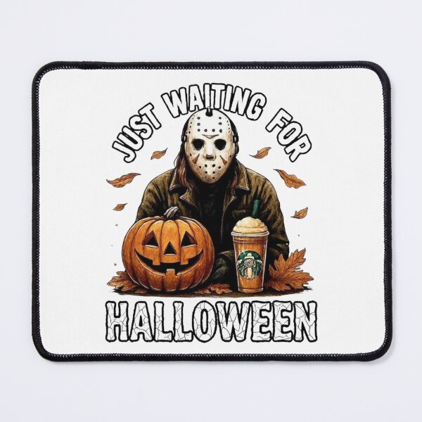 Item preview, Just waiting for Halloween T-Shirt designed and sold by canva-scharmco.