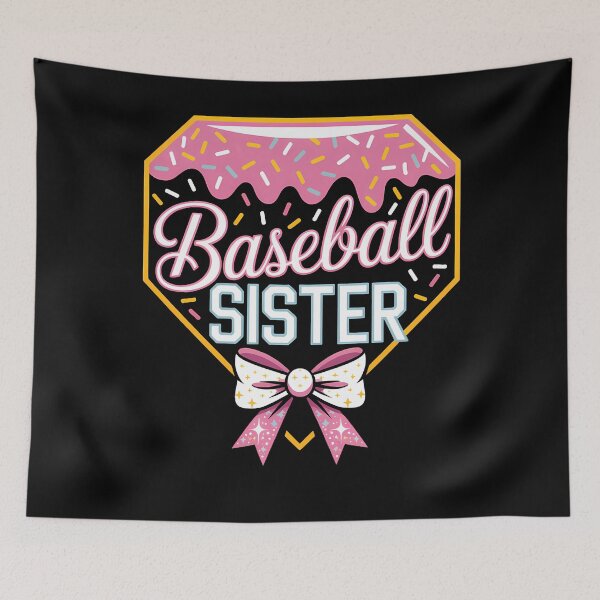 Item preview, Baseball Sister Drip Ice Cream Baseball Game Day designed and sold by TyraYoung.
