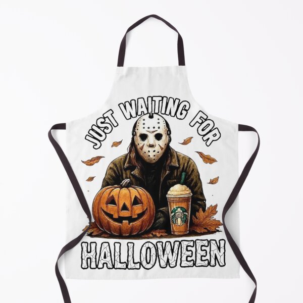 Item preview, Just waiting for Halloween T-Shirt designed and sold by canva-scharmco.