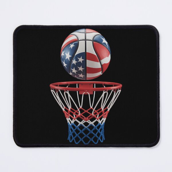 Item preview, Basketball American Patriotic 4th Of July US Flag Men Boys designed and sold by TyraYoung.