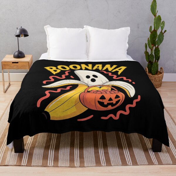 Item preview, Boonana Cute Ghost Banana Halloween designed and sold by Idarmotar.