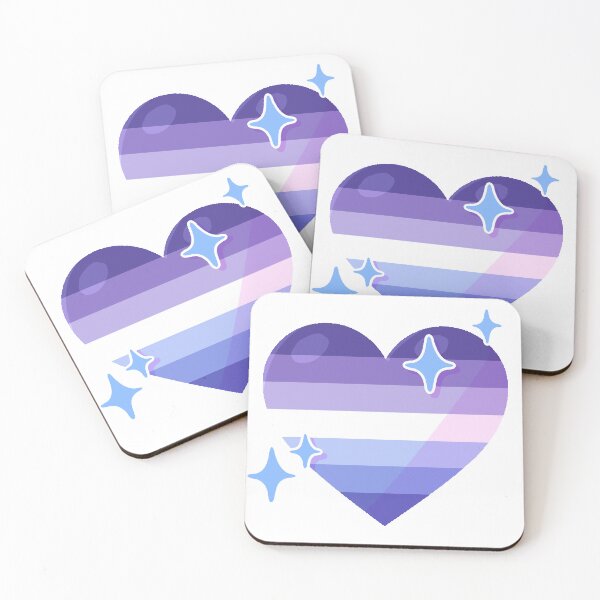 Item preview, Purple Butch Pride Heart designed and sold by Queer Media Archive.