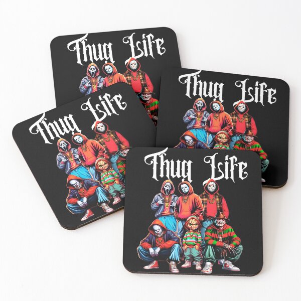 Item preview, Thug Life Horror Movie T-Shirt designed and sold by canva-scharmco.