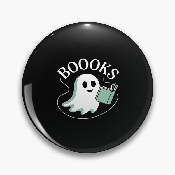Artikelvorschau, Booooks Ghost Reading Books Halloween entworfen und verkauft von Idarmotar.