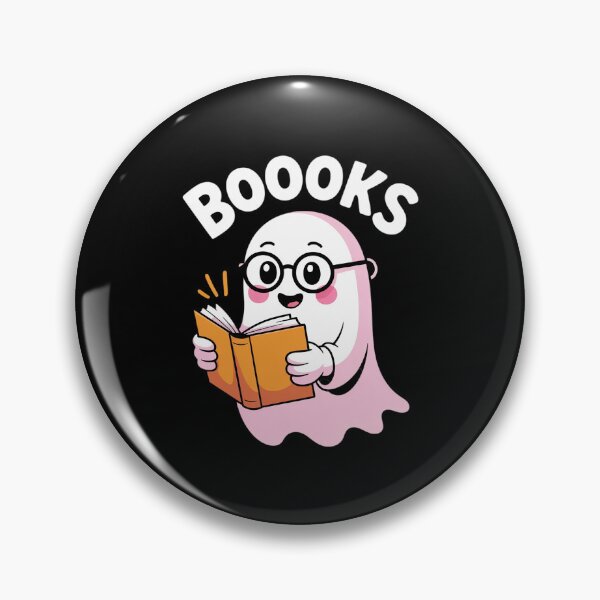 Artikelvorschau, Booooks Cute Ghost Halloween Book Lover Reading Books entworfen und verkauft von Idarmotar.