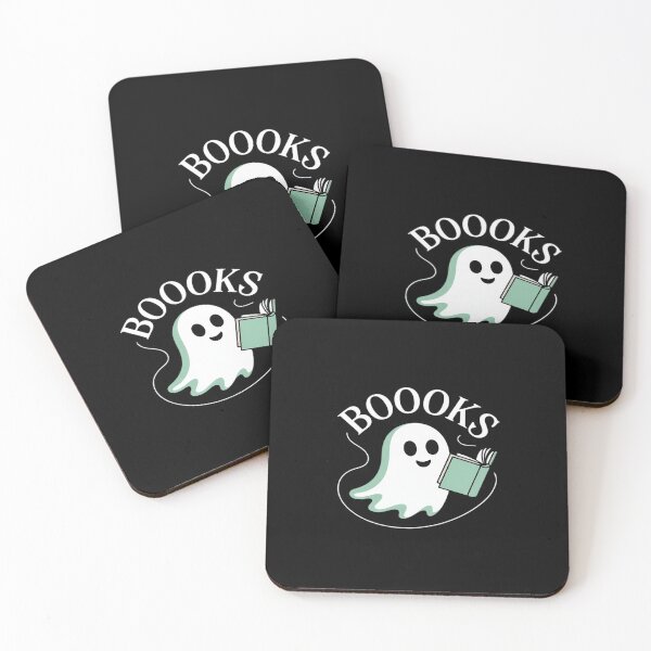 Item preview, Booooks Ghost Reading Books Halloween designed and sold by Idarmotar.