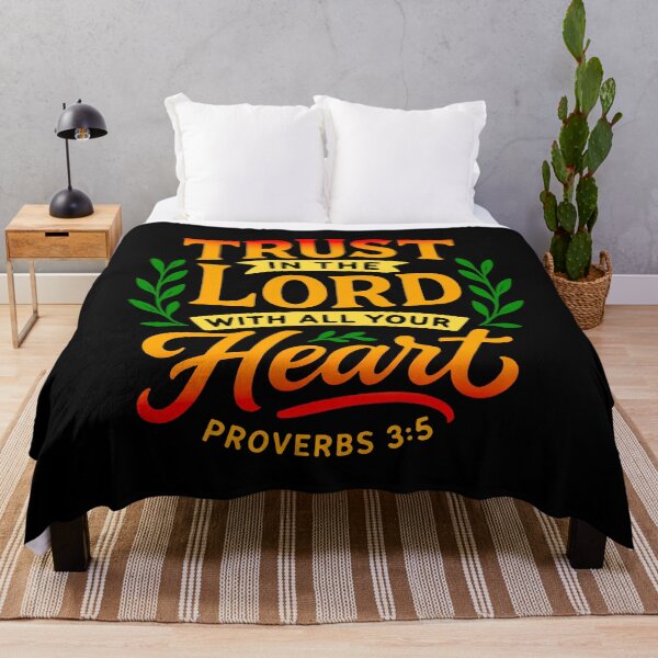 Item preview, Proverbs 3:5 Trust in the LORD with all your heart designed and sold by plushism.
