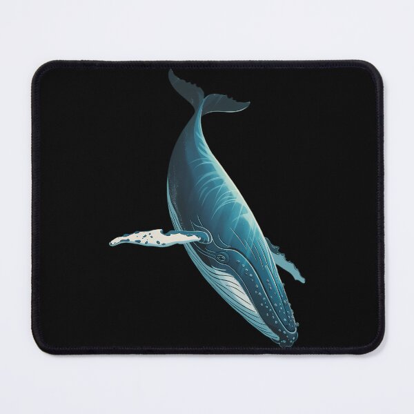 Item preview, Blue Whale Humpback Marine Sea Animal Ocean Save Whales designed and sold by TyraYoung.