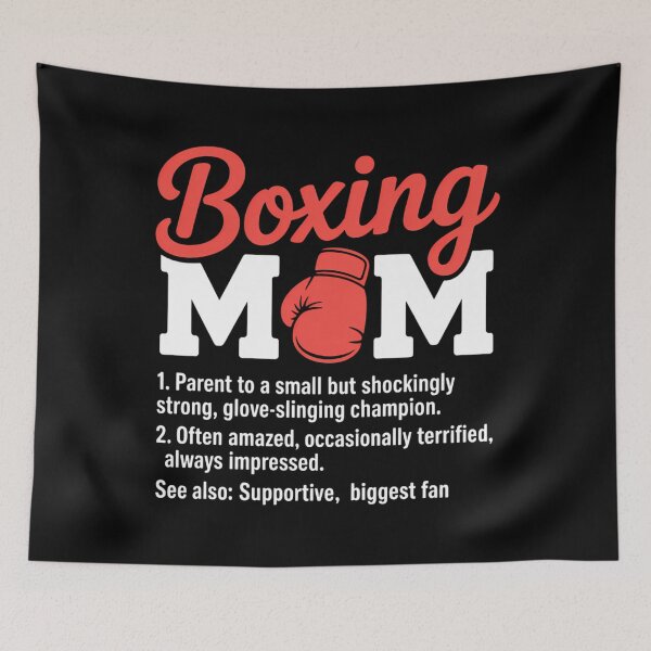 Item preview, Boxing Mom Definition Boxing Mama Boxing Mother designed and sold by TyraYoung.