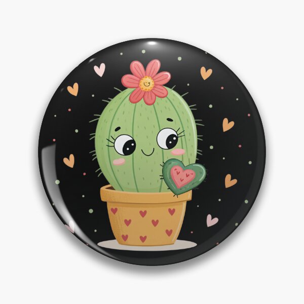 Item preview, Cactus Enamorado designed and sold by Neural-canvas.