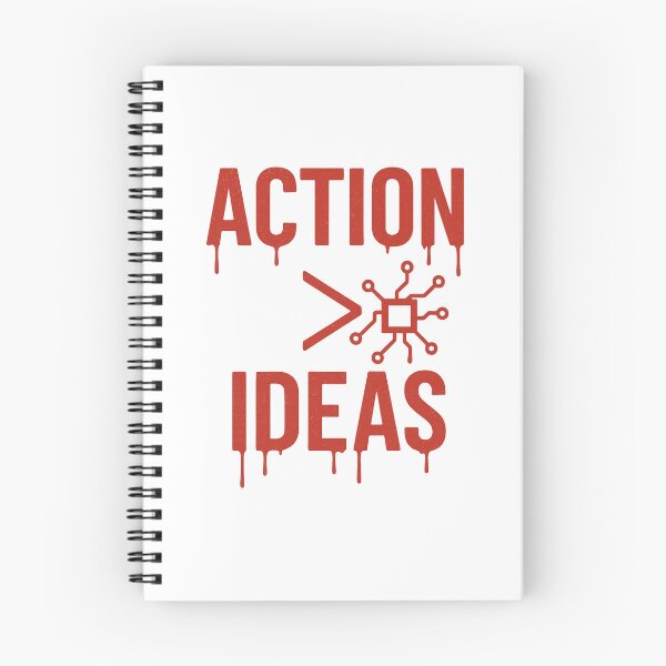 Item preview, Action > Ideas — Execution Always Wins designed and sold by Tadeusz1.