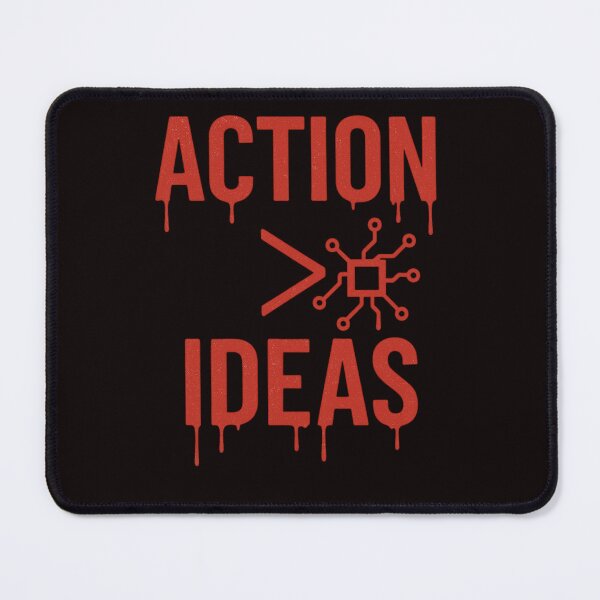 Item preview, Action > Ideas — Execution Always Wins designed and sold by Tadeusz1.