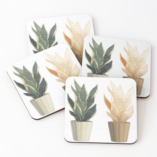 Item preview, Zen Snake Plant | Minimalist & Air Purifying Plant Art designed and sold by Artania21.
