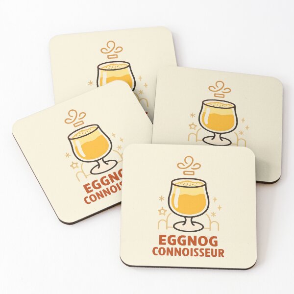 Item preview, Contemporary Holiday Scene Featuring Eggnog and Graphic Elements designed and sold by SplashTastic.