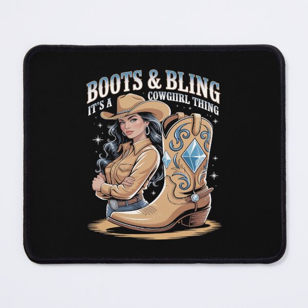 Item preview, Boots And Bling It's A Cowgirl Thing Bling Boots Fashion designed and sold by Idarmotar.